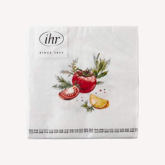 Ihr Cocktail Fresh Tomatoes Napkins