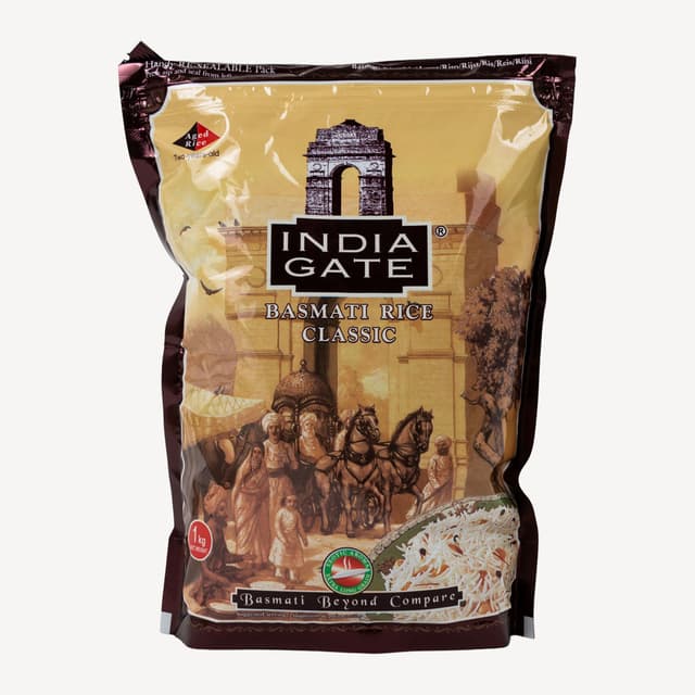 India Gate Basmati Classic Rice 1