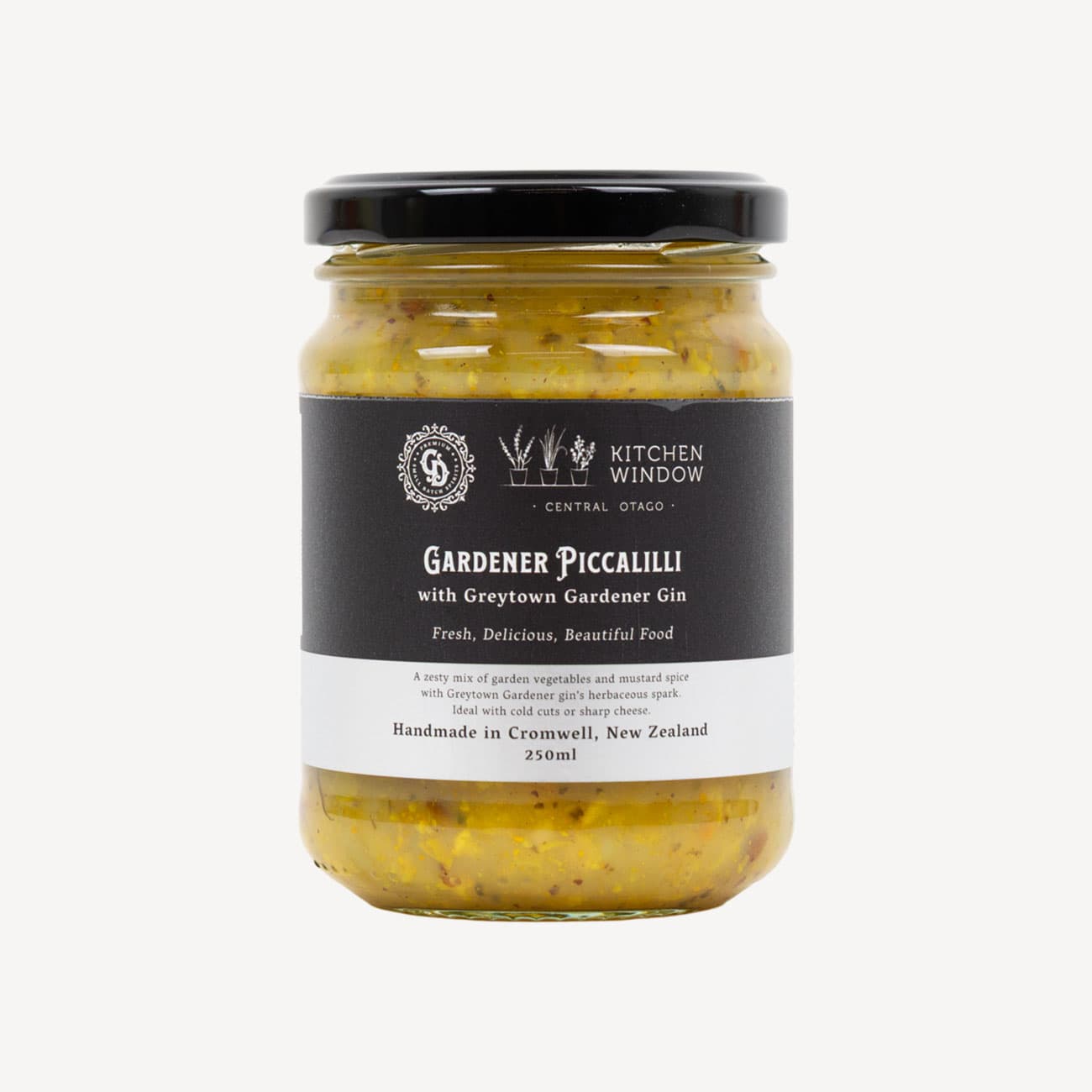 Kitchen Window Gardener Gin Picalilli 250g