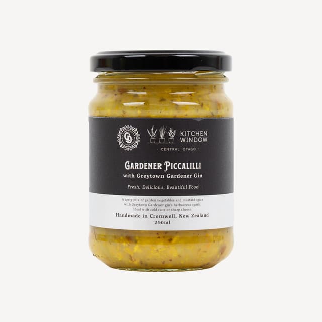 Kitchen Window Gardener Gin Picalilli 250g