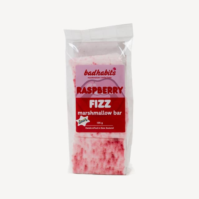 Bad Habits Marshmallows - Raspberry Fizz 120g