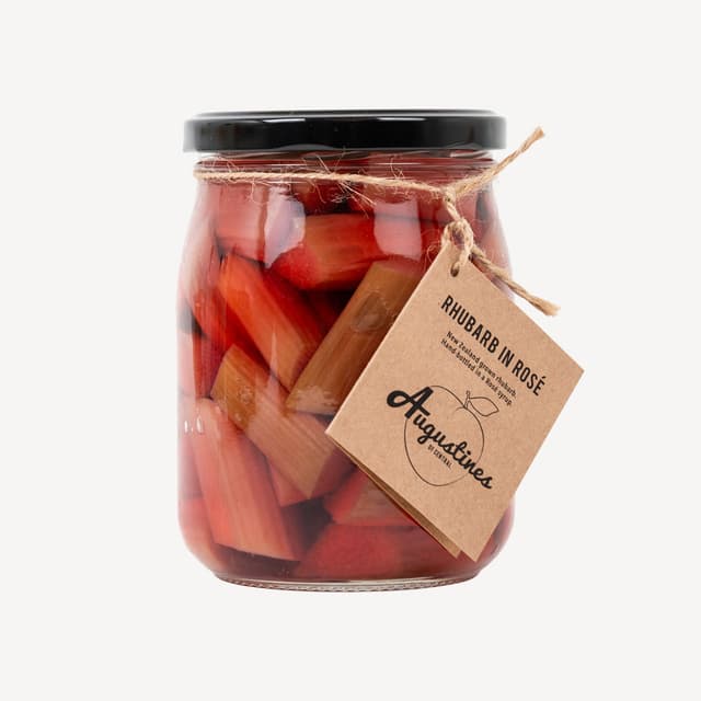 Augustines Rhubarb In Rose 580ml