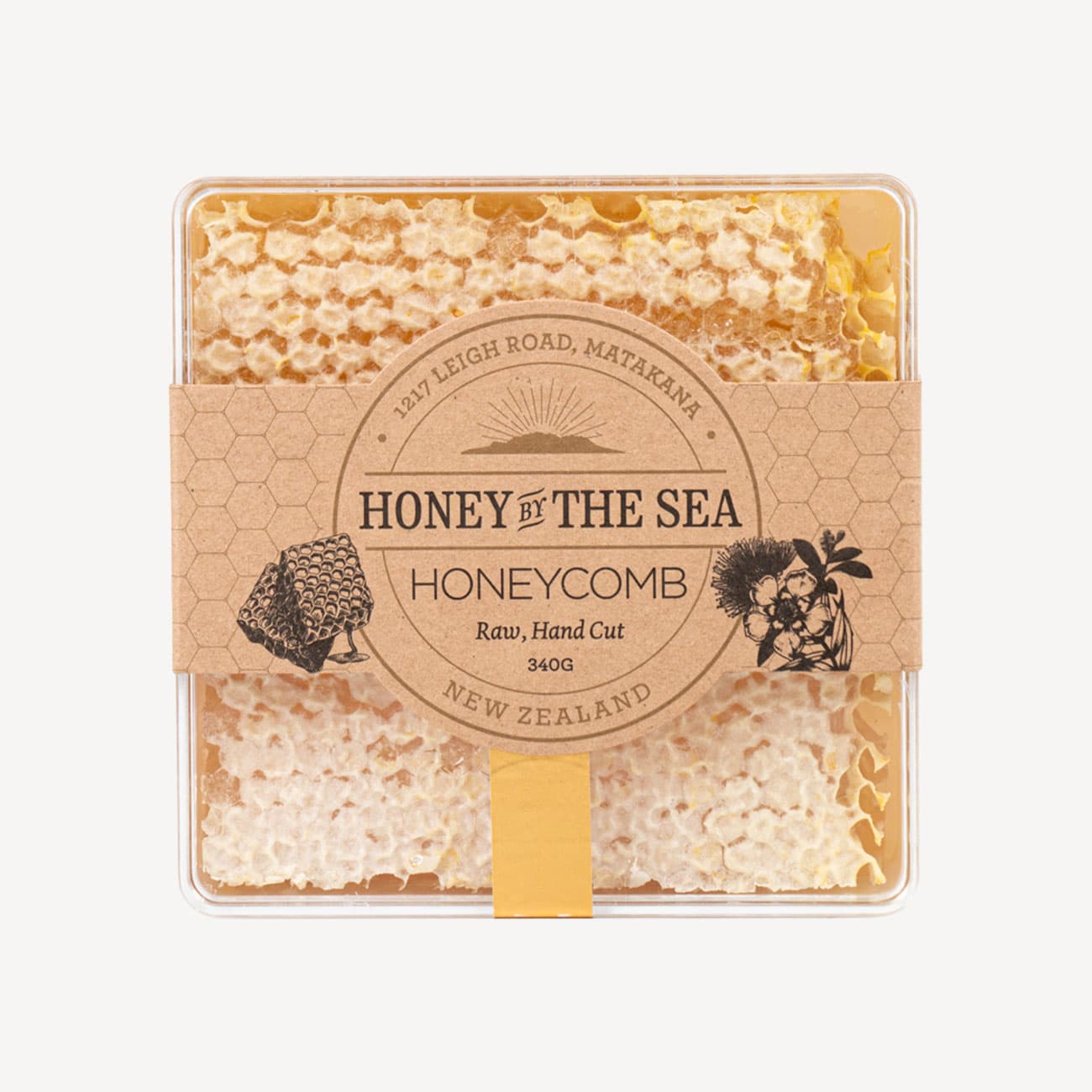 Honey By The Sea Standard Honeycomb 340g
