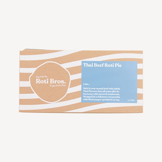 Roti Bros Thai Beef Cheek Pie Multi Pack 2 Pack