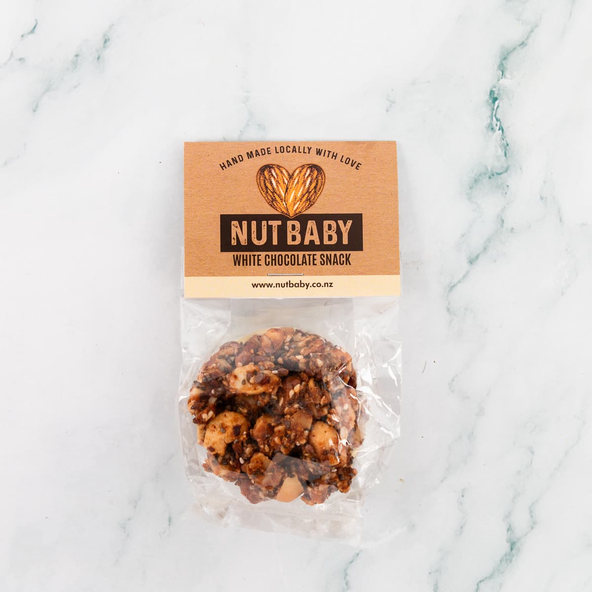 Nut Baby White Chocolate Snack 65g