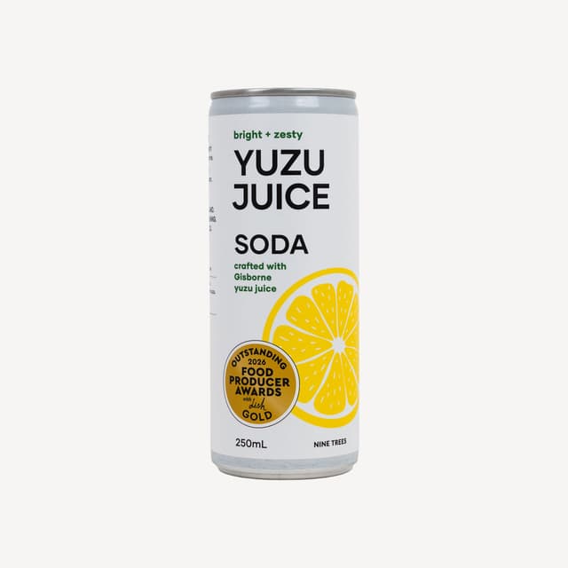 Nine Trees Yuzu Juice Soda 250ml