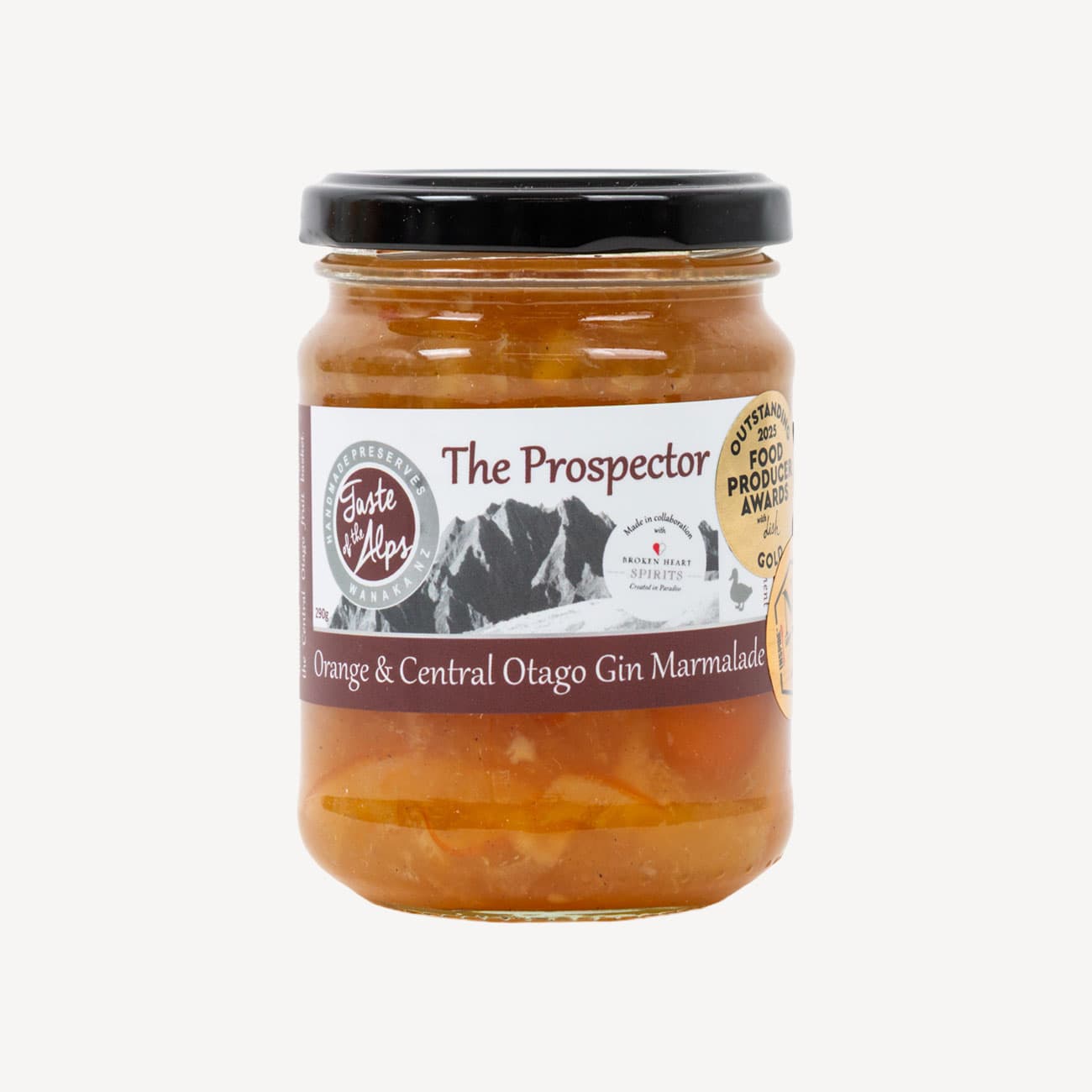 The Prospector Orange And Gin Marmalade 290g