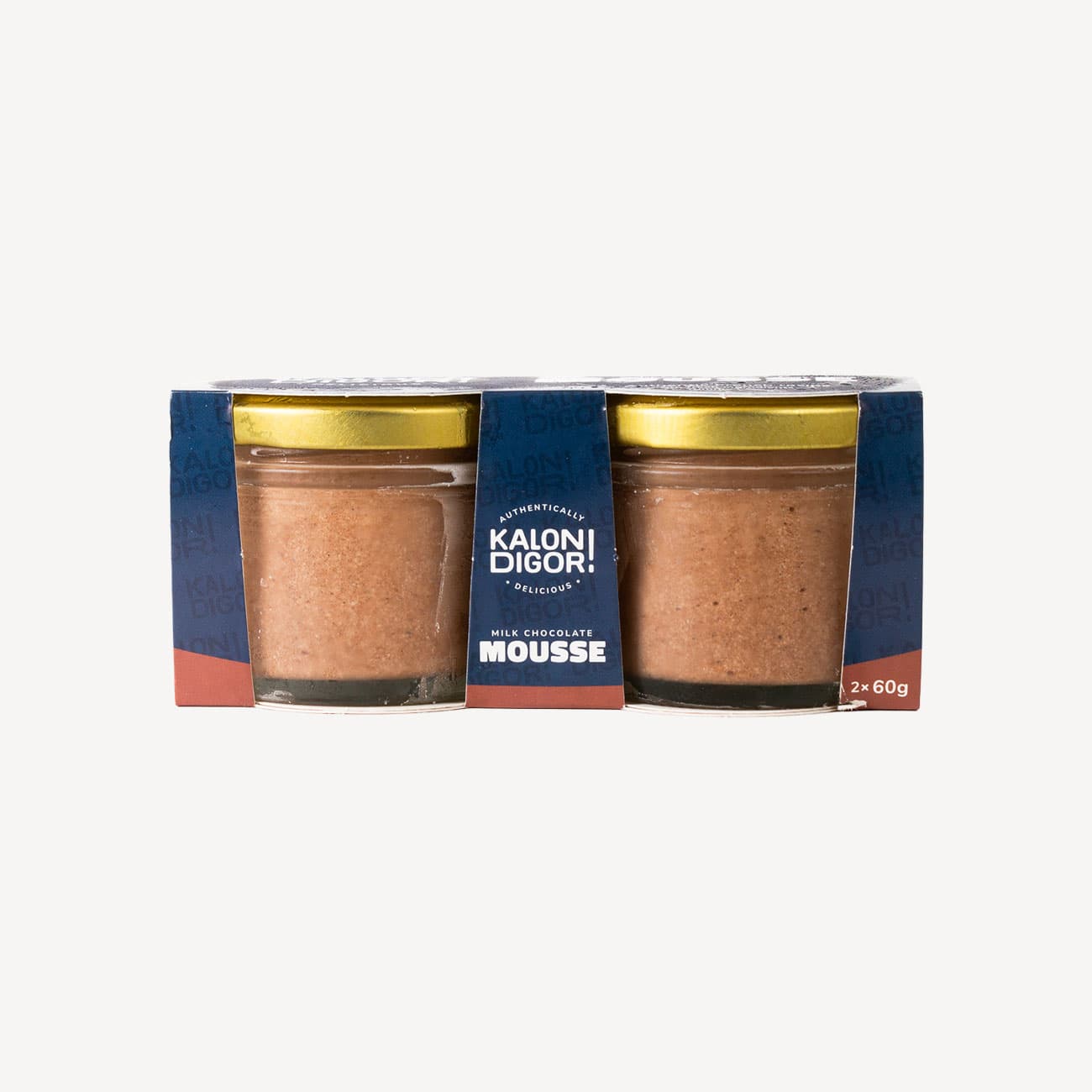 Kalon Digor Frozen Milk Chocolate Mousse 2 Pack