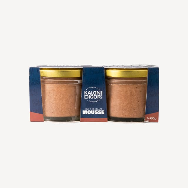 Kalon Digor Frozen Milk Chocolate Mousse 2 Pack