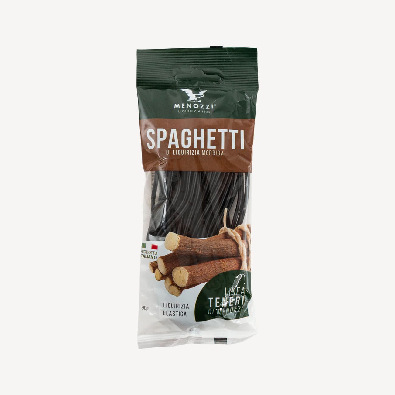 Menozzi De Rosa Spaghetti Soft Licorice 90g