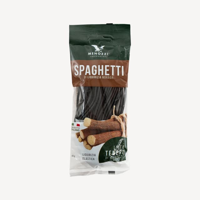 Menozzi De Rosa Spaghetti Soft Licorice 90g