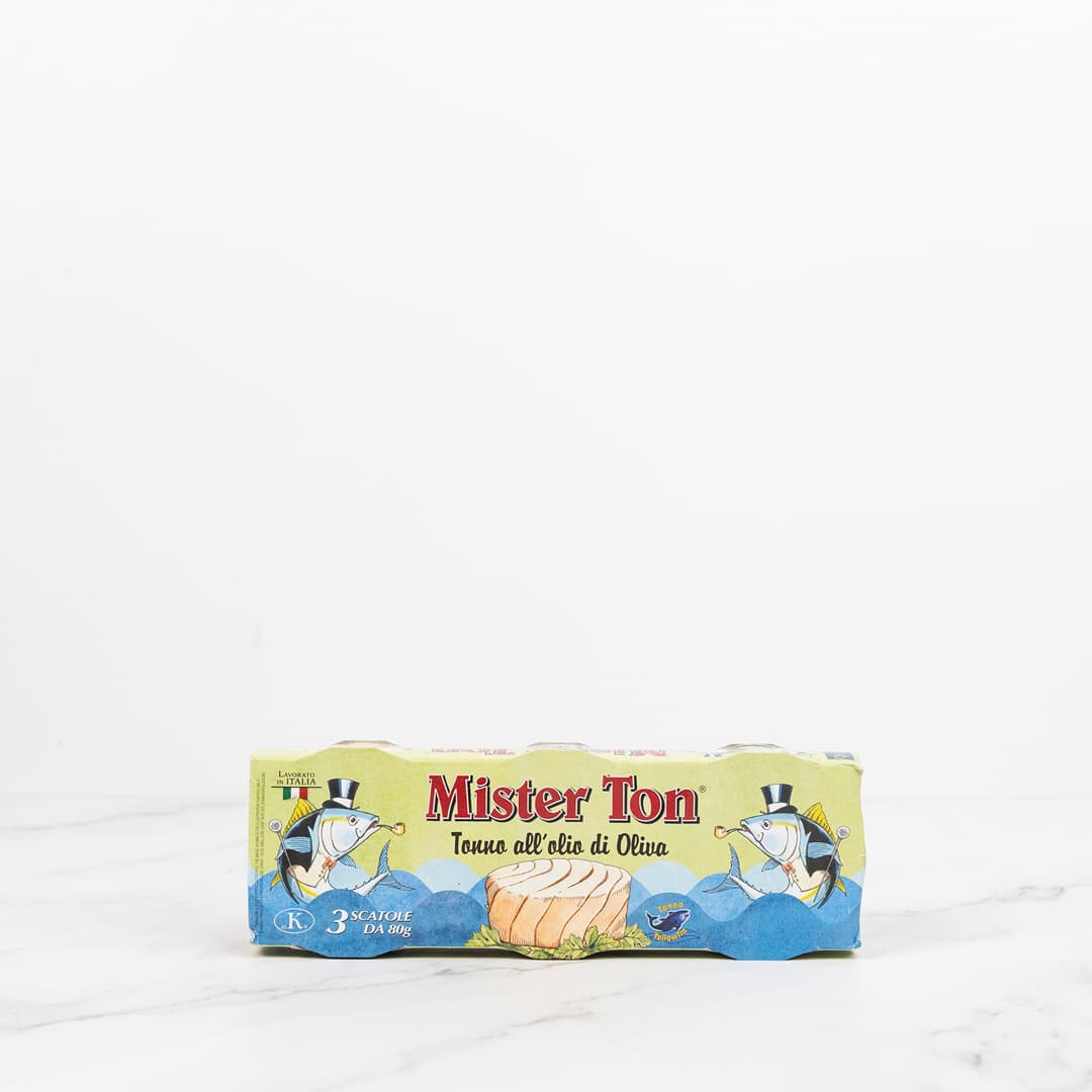 Mister Ton Tuna In Olive Oil 3x 70g