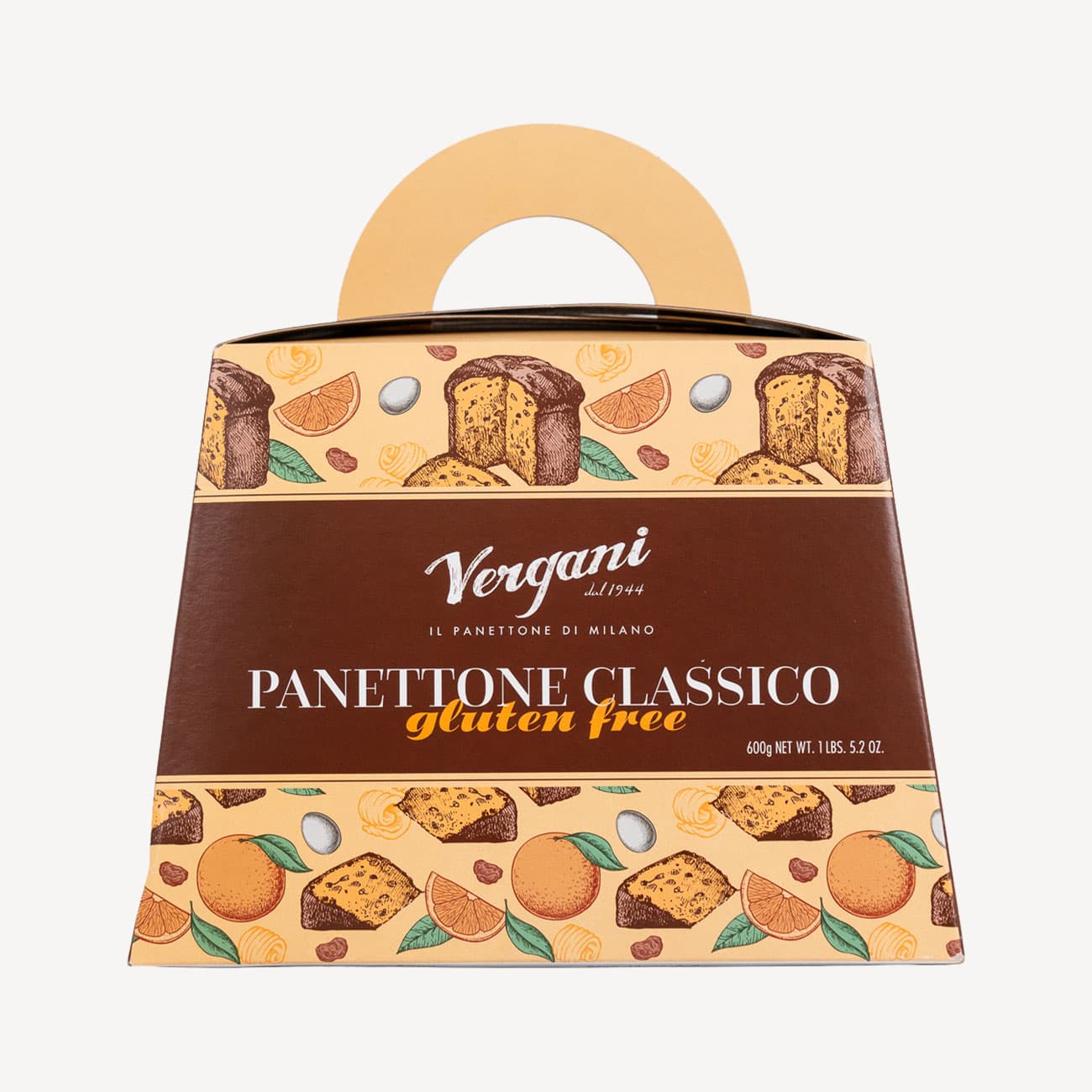 Vergani Traditional Panettone GF 600g