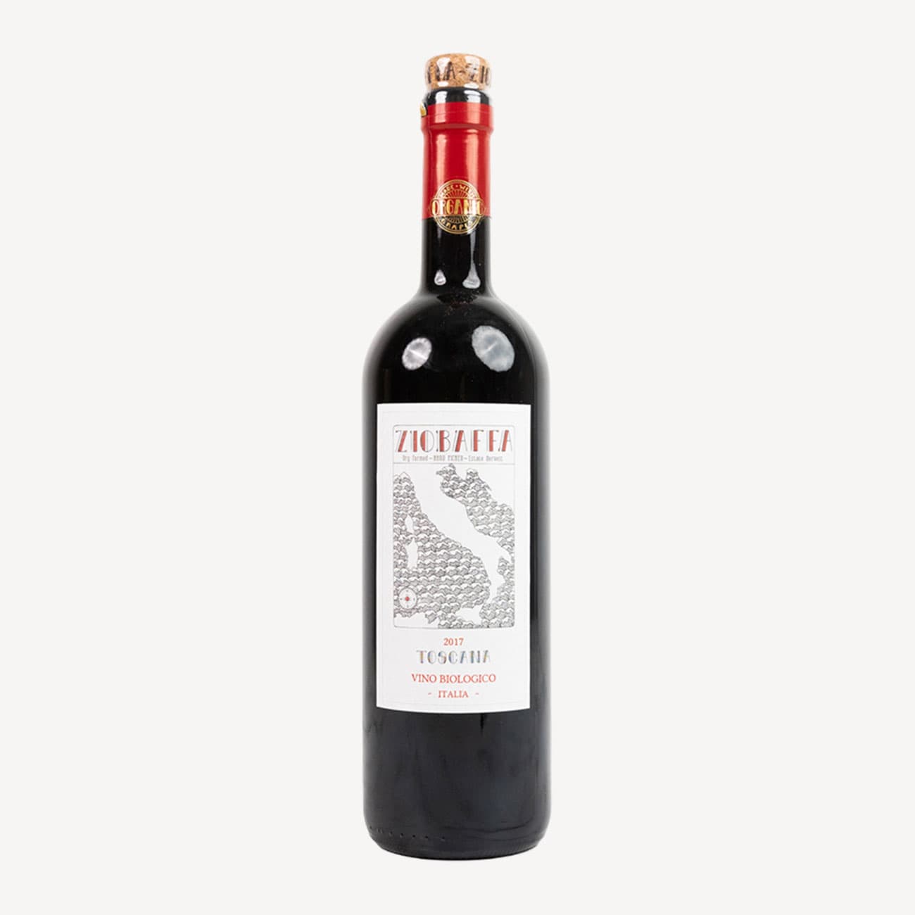 Organic Rosso Toscana Zio Baffa 750ml