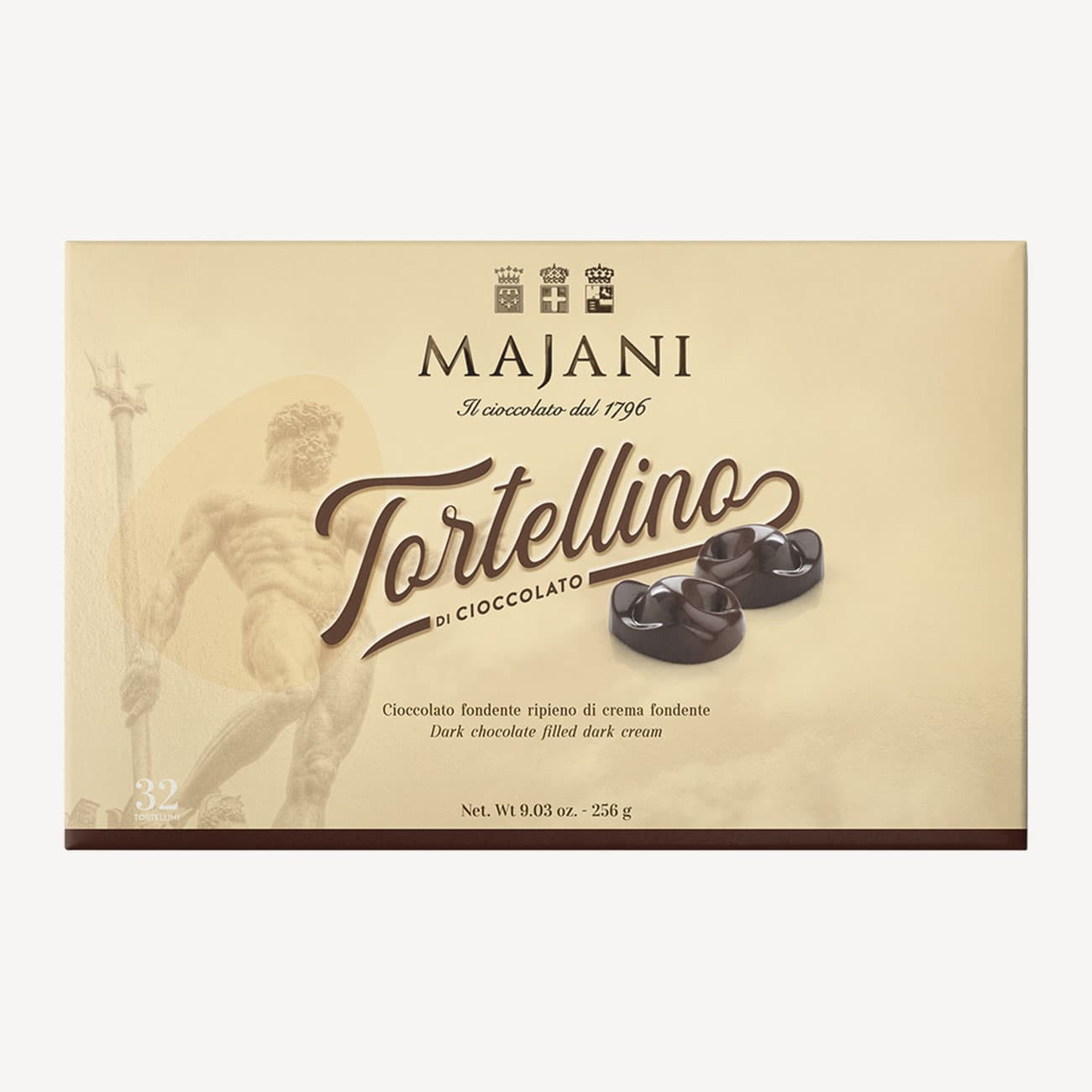 Majani Tortellino Dark Chocolate 32 Pack