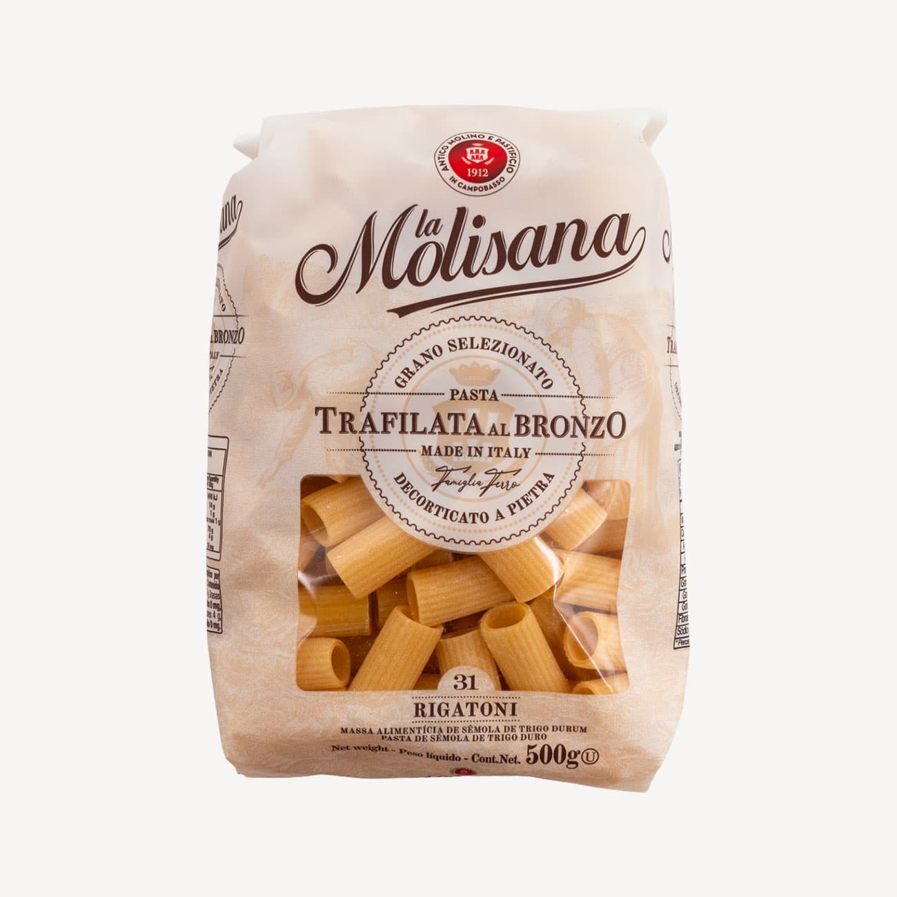 La Molisana Rigatoni 31b Pasta 500g