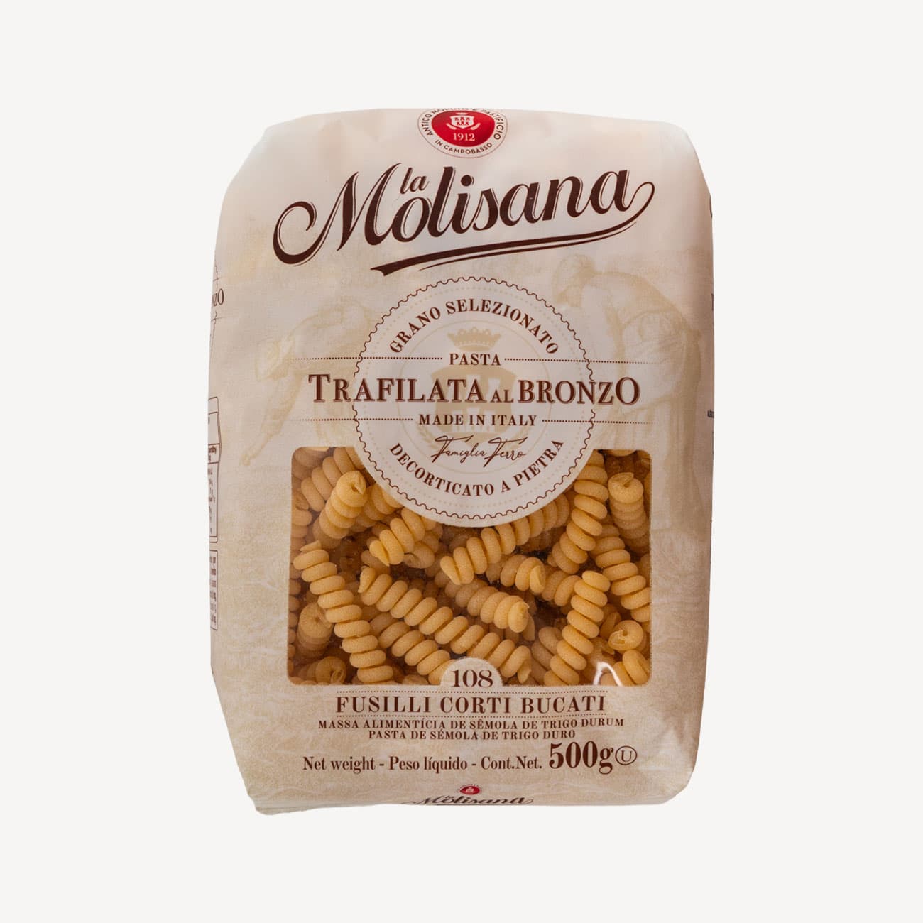 La Molisana Fusilli Corti Pasta 500g
