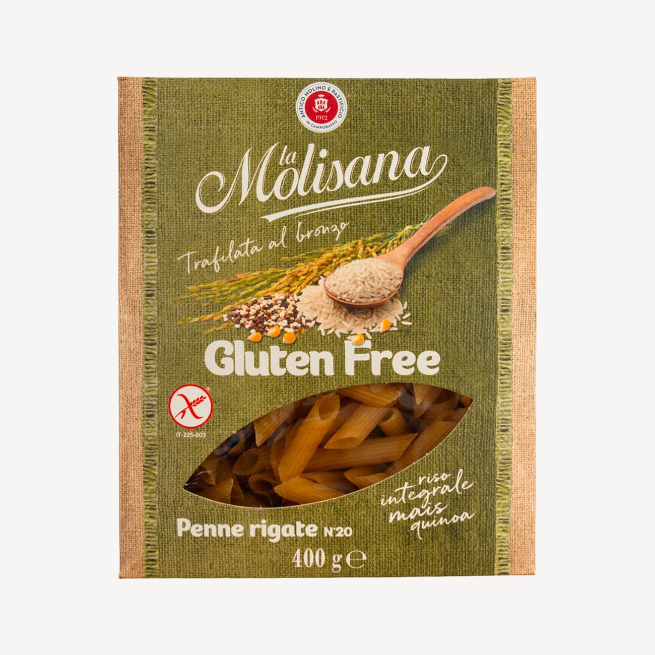 La Molisana Penne Rigate Gluten Free Pasta 400g