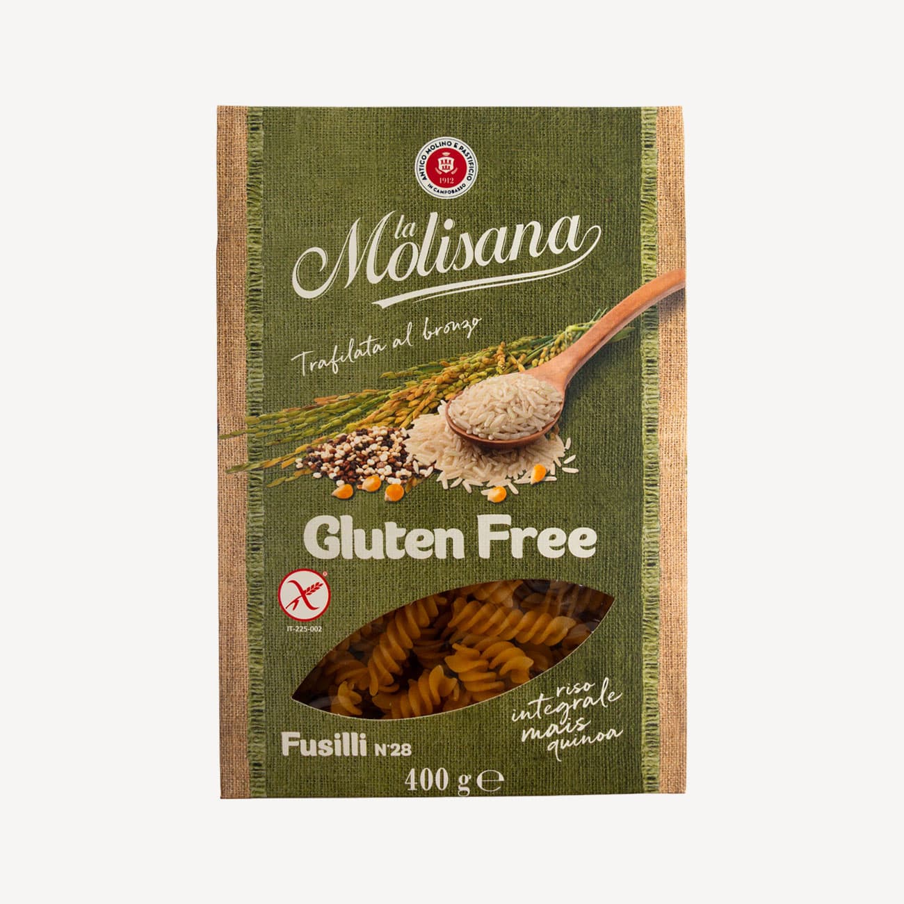 La Molisana Fusilli Gluten Free Pasta 400g