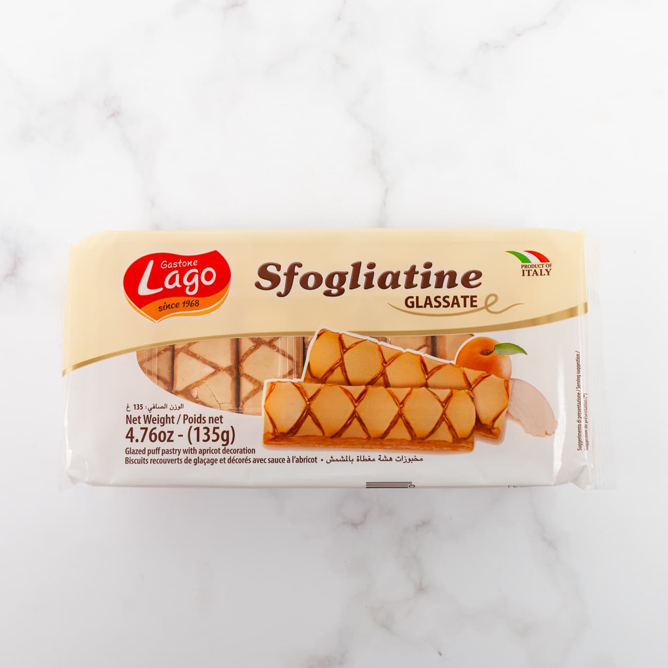 Lago Sfogliatine Glazed 135g