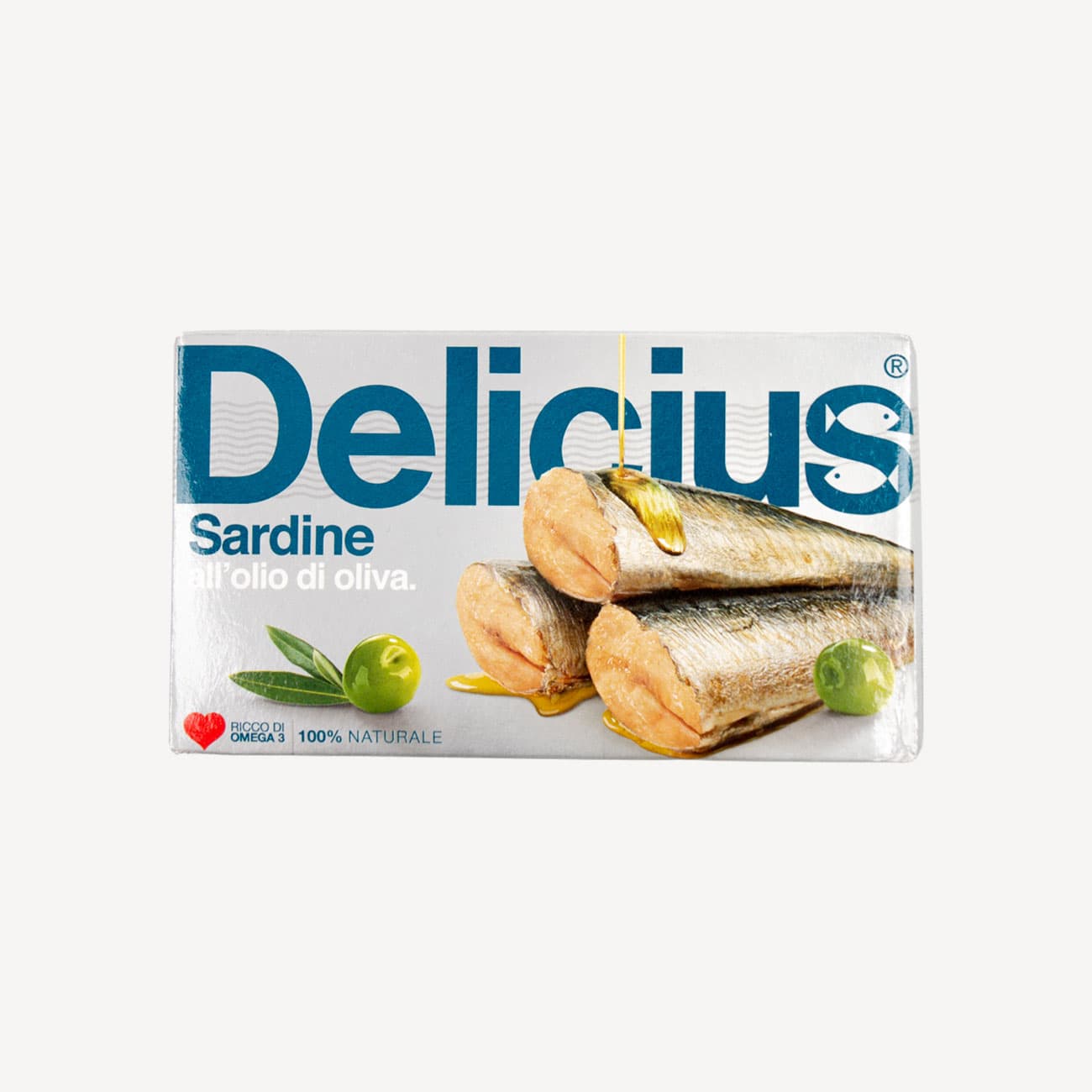 Delicius Sardines In Olive Oil 120g