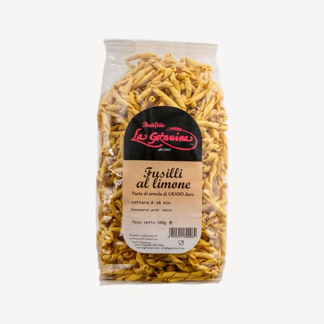 La Genuina Fusilli Limone 500g