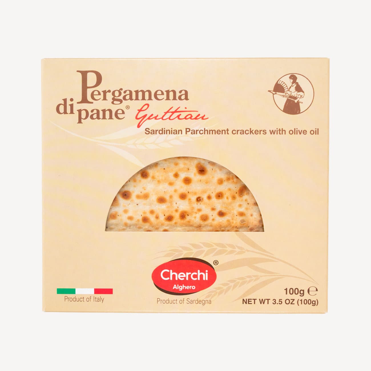 Pergamena Di Pane Sardinian Parchment Crackers With Olive Oil 100g