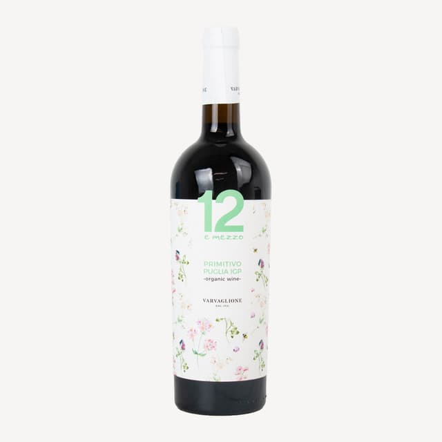 Varvaglione Organic Primitivo 750ml