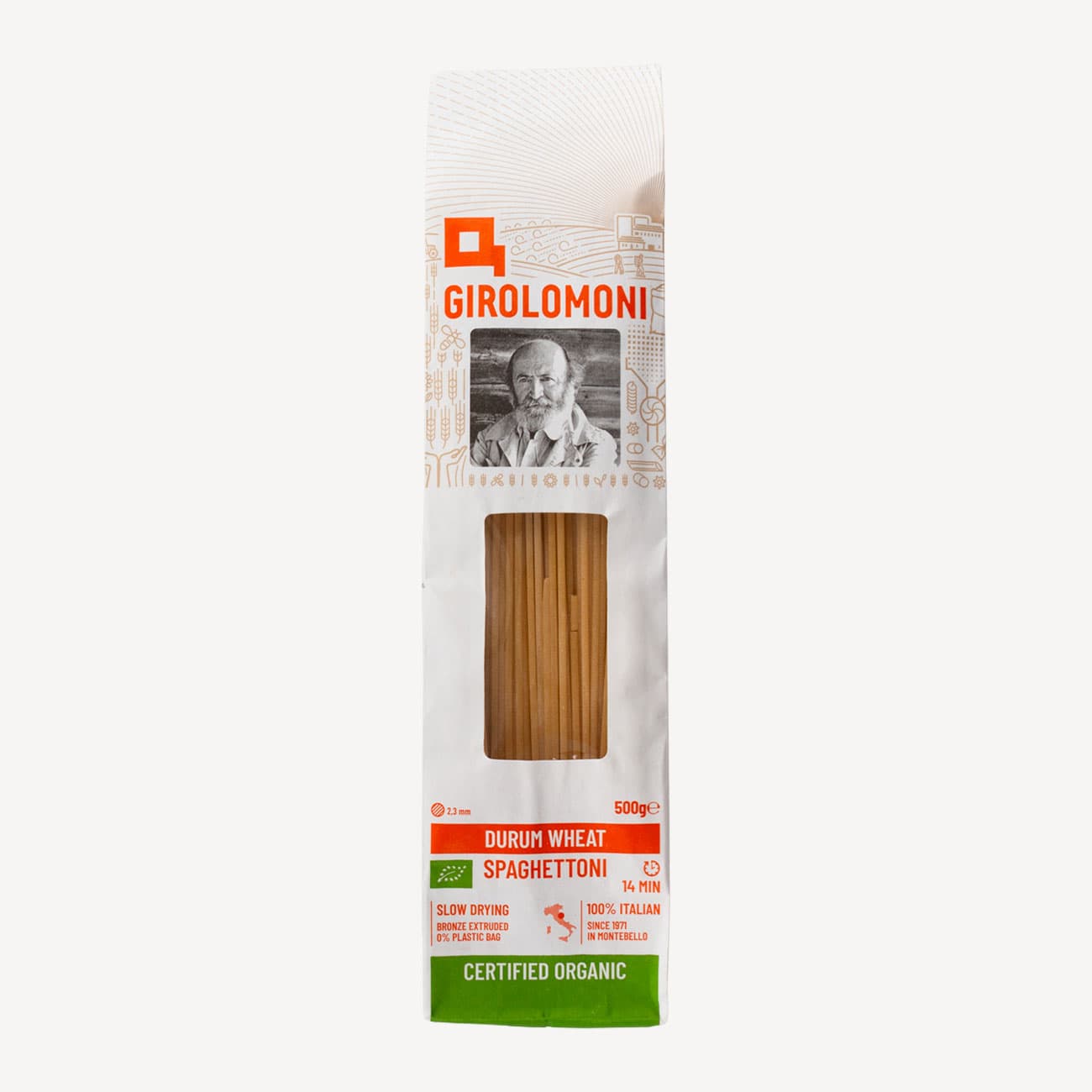 Girolomoni Grano Spaghettoni Pasta 500g