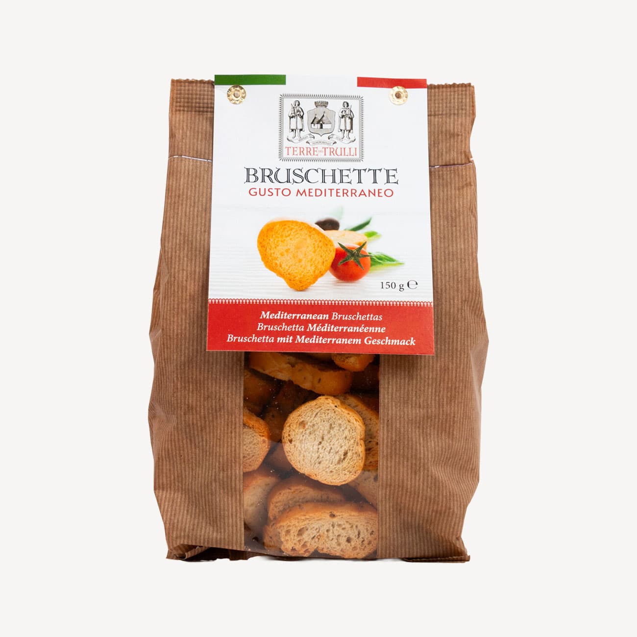 Terre Dei Trulli Bruschette Mediterranean Flavour 150g