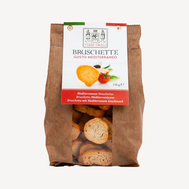 Terre Dei Trulli Bruschette Mediterranean Flavour 150g