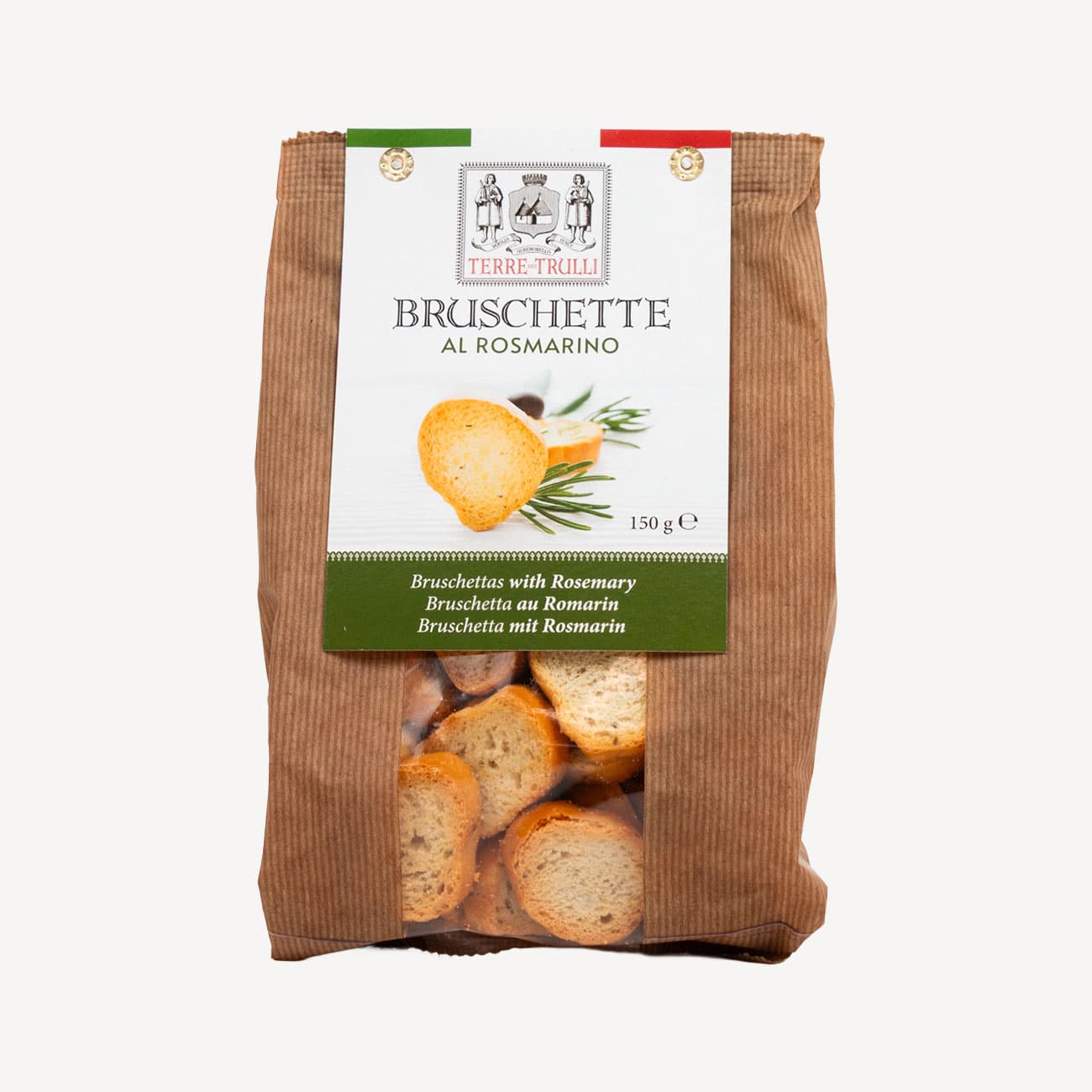 Terre dei Trulli Bruschette with Rosemary 150g