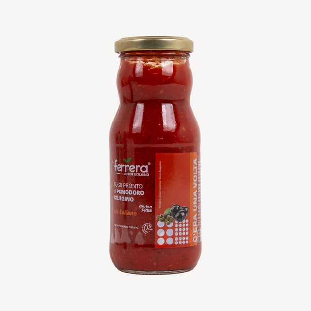 Ferrera Caper & Olive Cherry Tomato Sauce 350g
