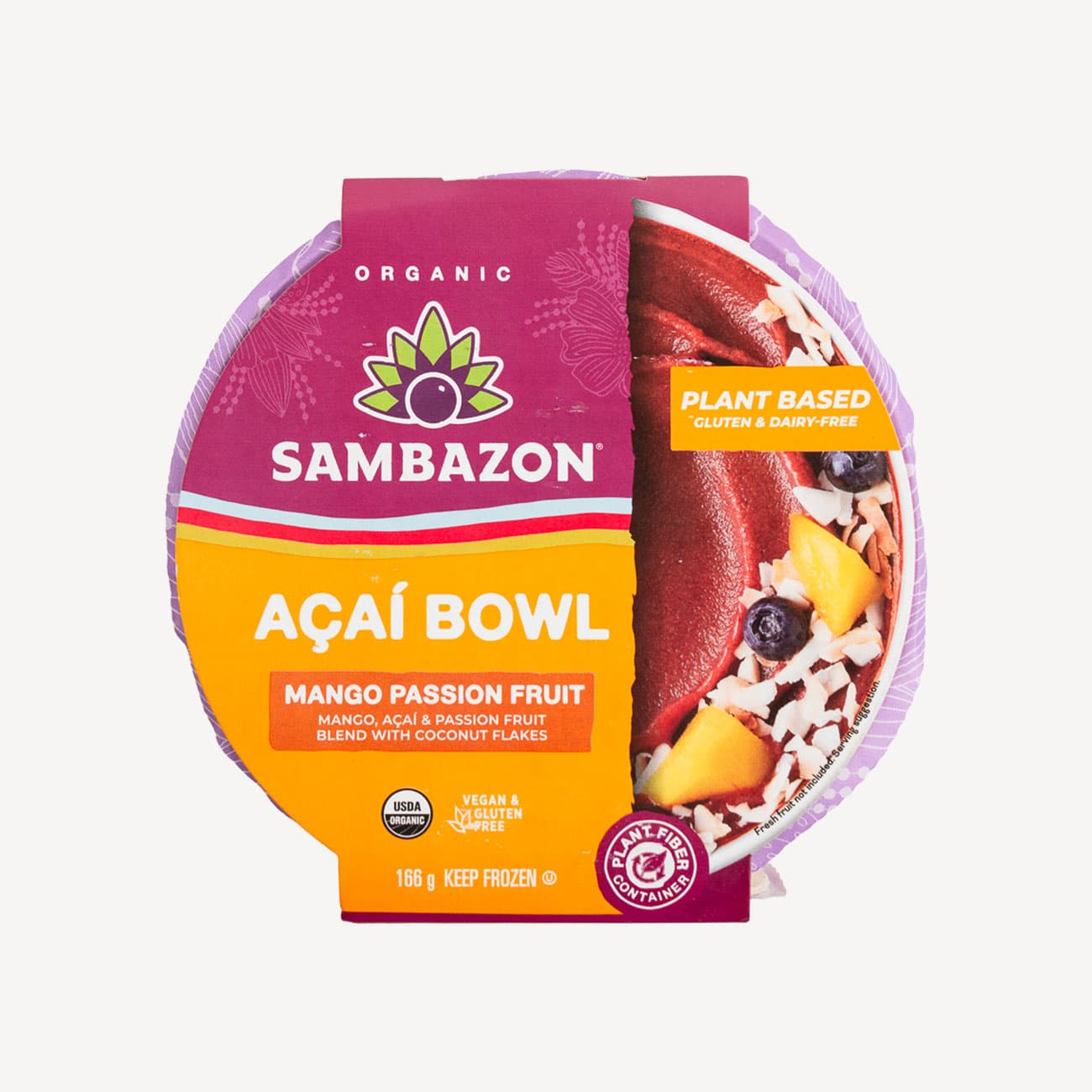 Sambazon Acai Mango Bowl 166g