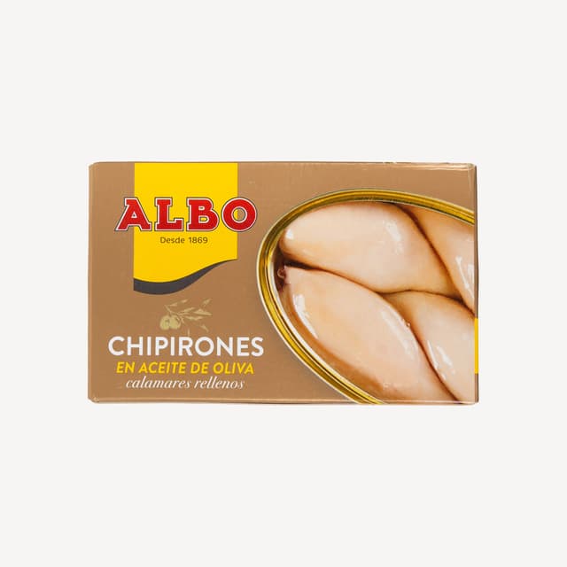 Albo Stuffed Squids In Olive Oil 115g