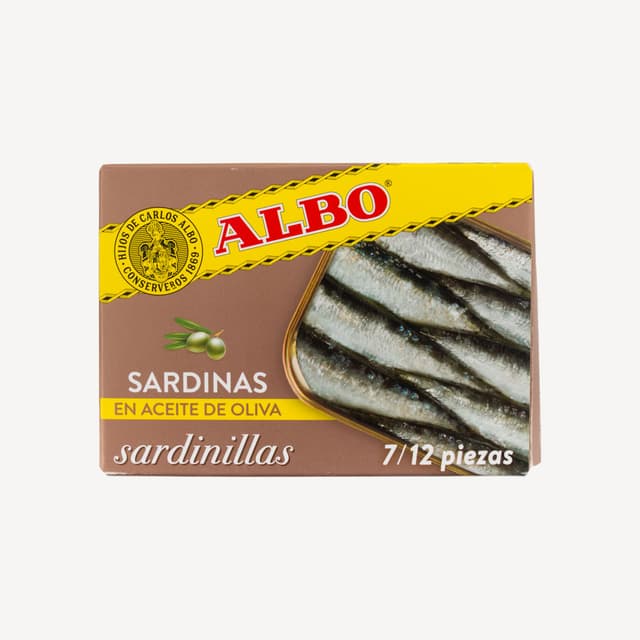 Albo Baby Sardines In Olive Oil 105g
