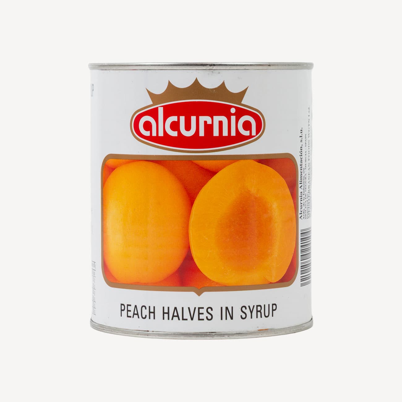 Alcurnia Peach Halves 850g