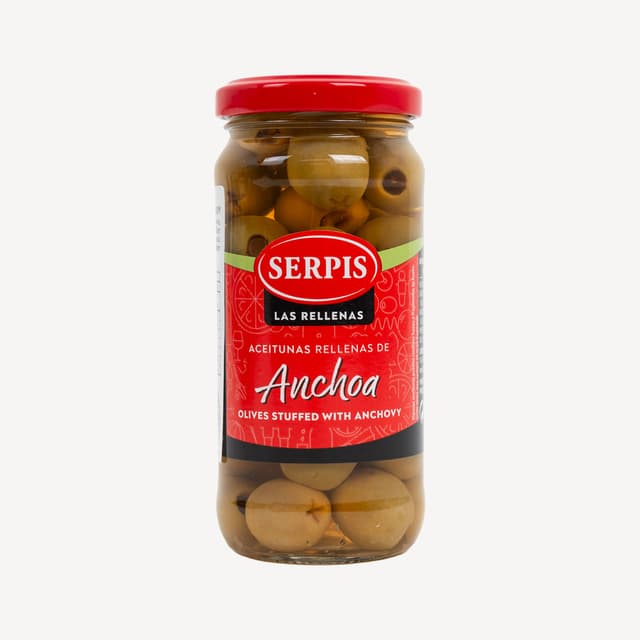 Serpis Sabores Olives with Anchovy 235g