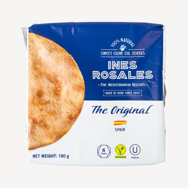 Ines Rosales Sweet Olive Oil Tortas 180g
