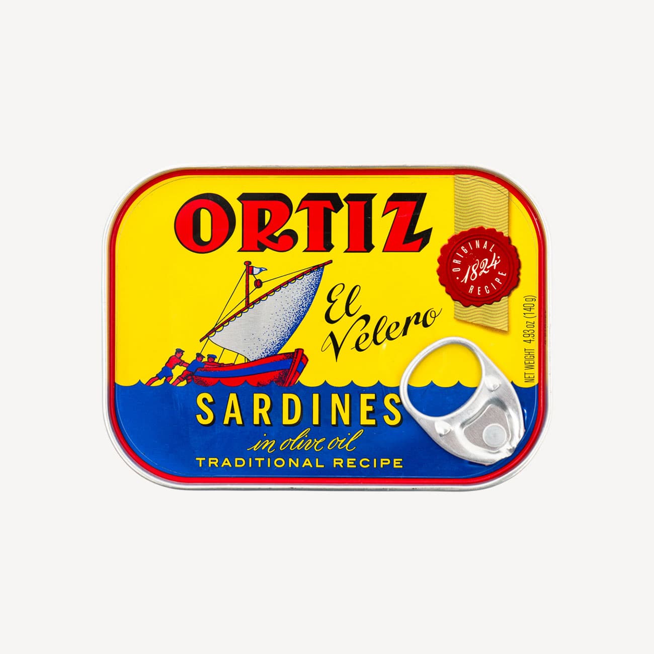 Ortiz Sardines Tin 140g