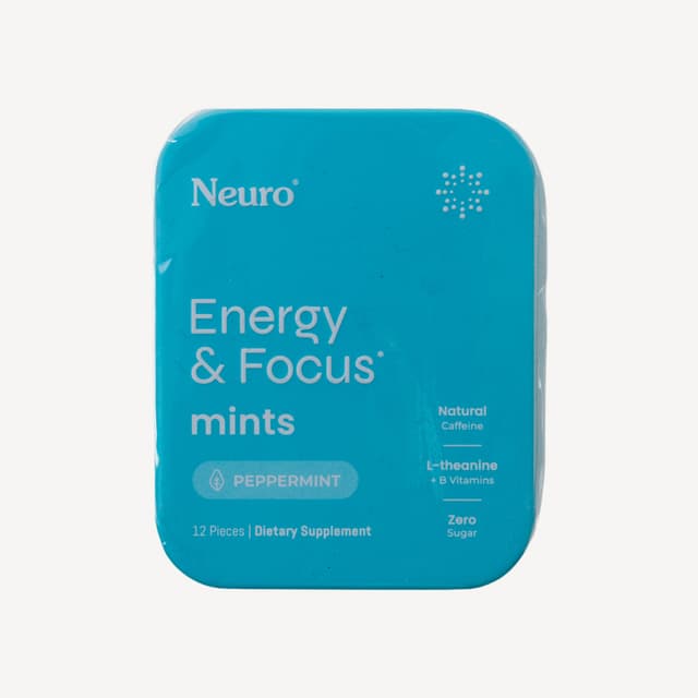 Neuro Gum Energy + Focus - Peppermint Mint 12 Pack