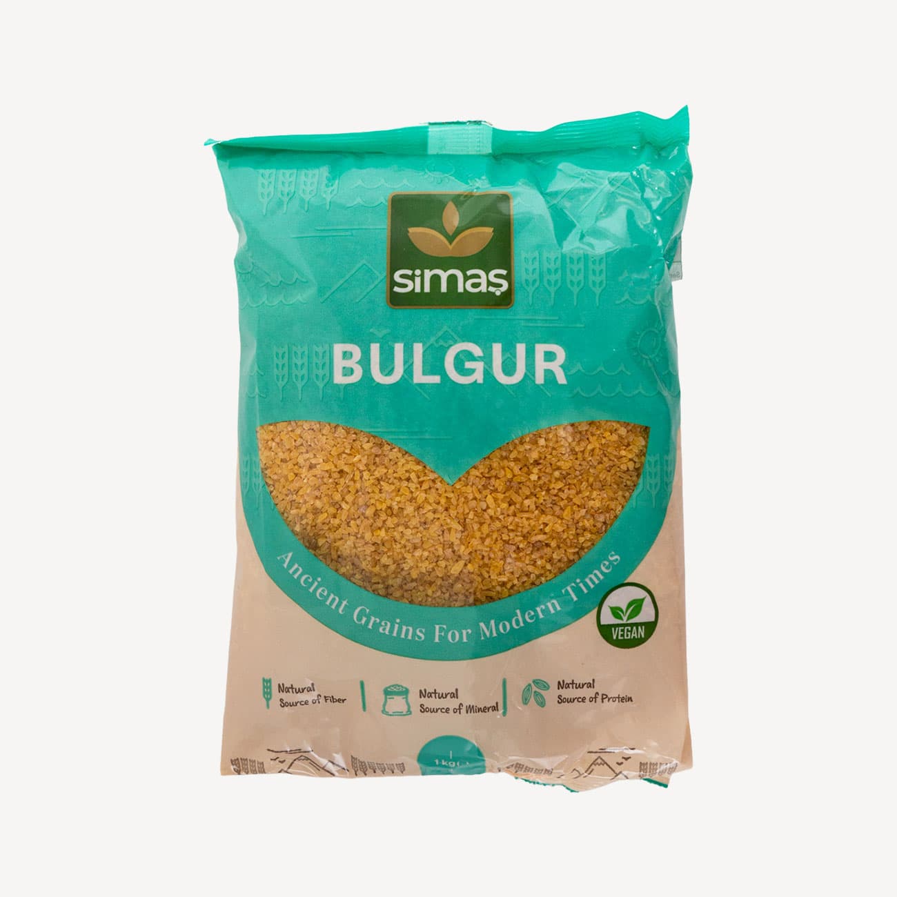 Simas Medium Bulghur Wheat 1kg