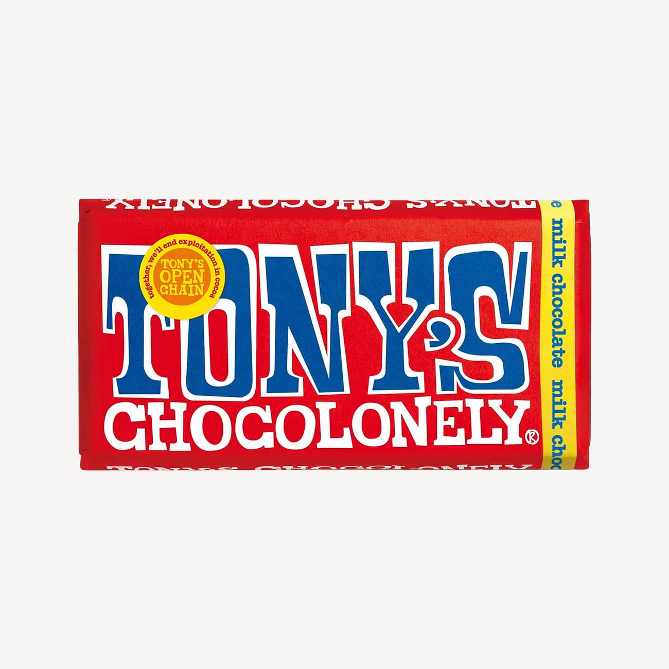 Tonys Chocolonely Milk Chocolate 180g