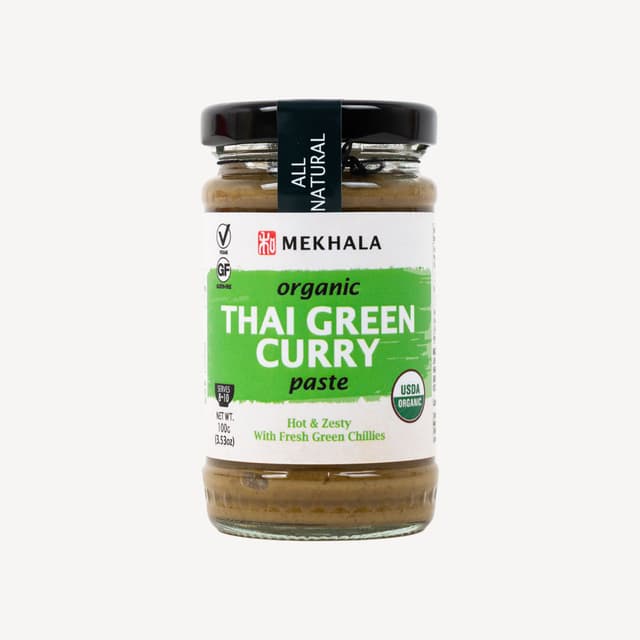 Mekhala Organic Thai Green Curry Paste 100g
