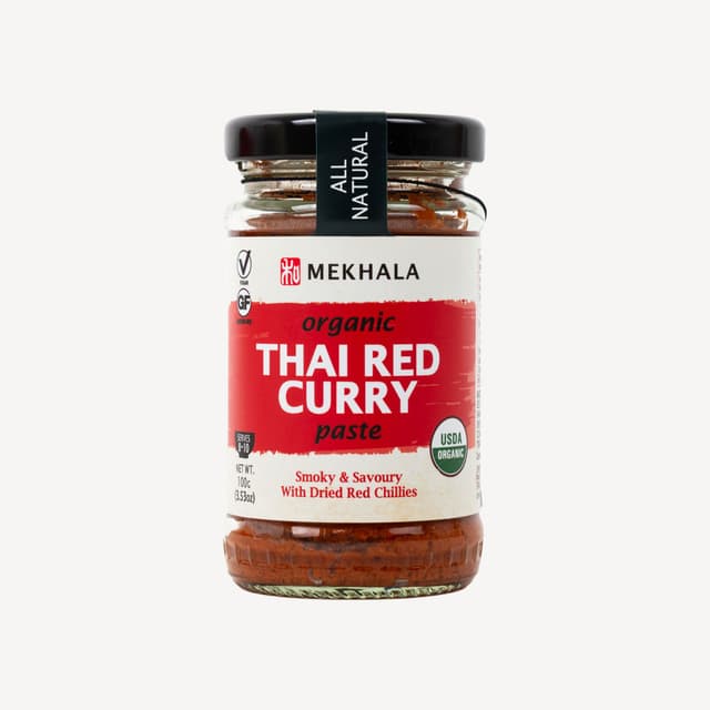 Mekhala Organic Thai Red Curry Paste 100g