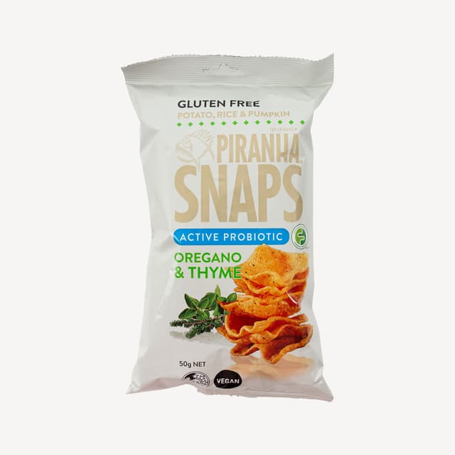 Piranha Snap Probiotic Oregano Thyme 50g