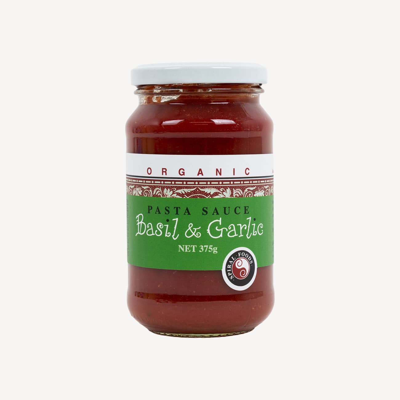 Spiral Basil Garlic Sauce 375g