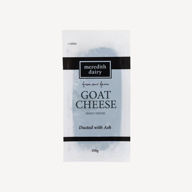 Meredith Ash-Rubbed Chevre Cheese 150g