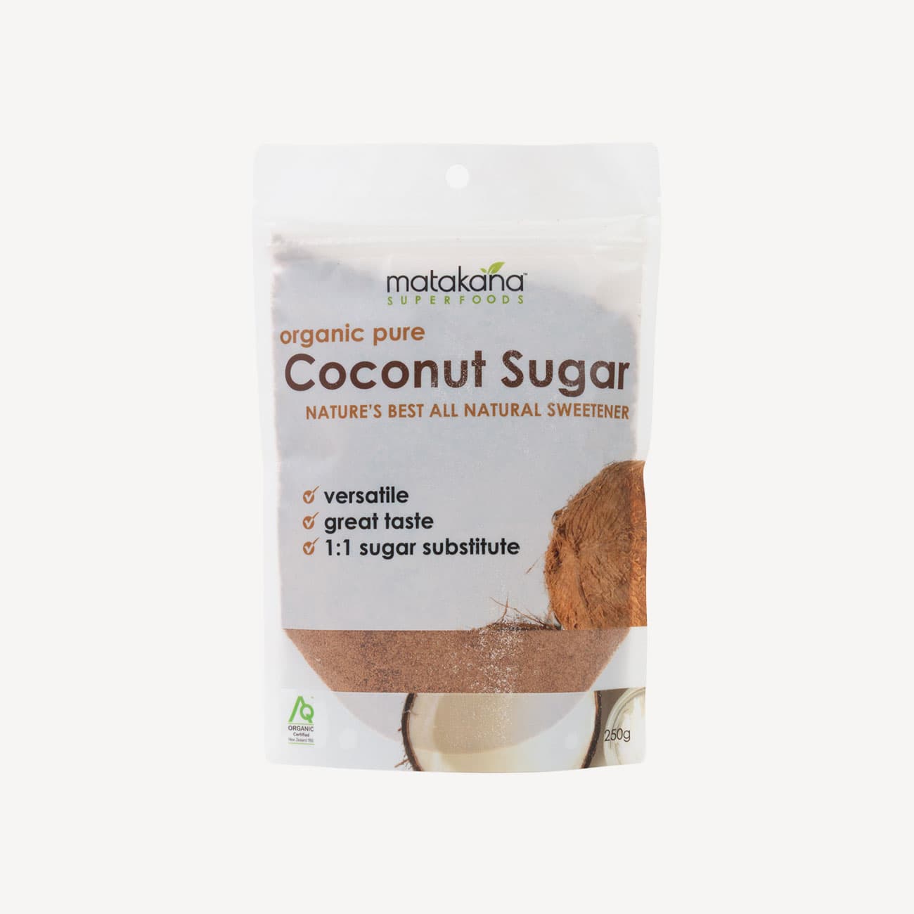 Matakana Pure Coconut Sugar Pouch 250g