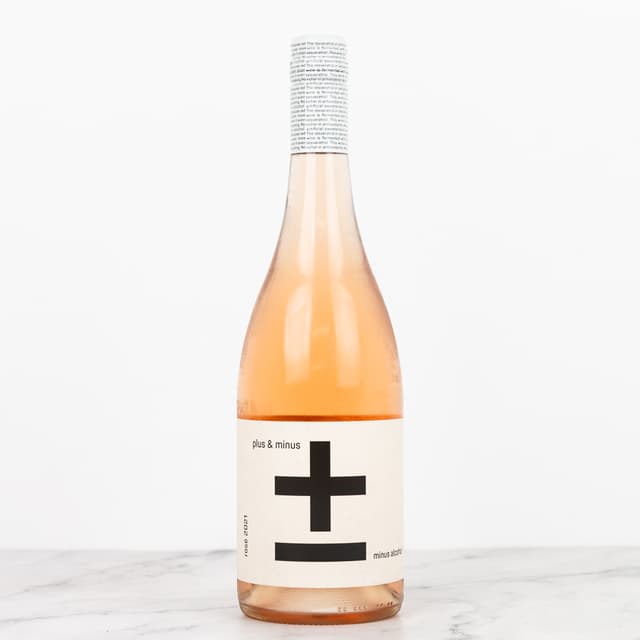 Plus Minus Rose 0% 750ml